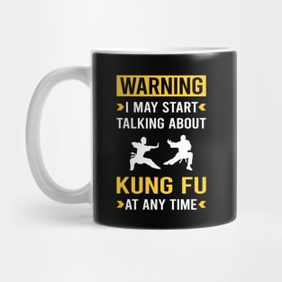 Warning Kung Fu Mug